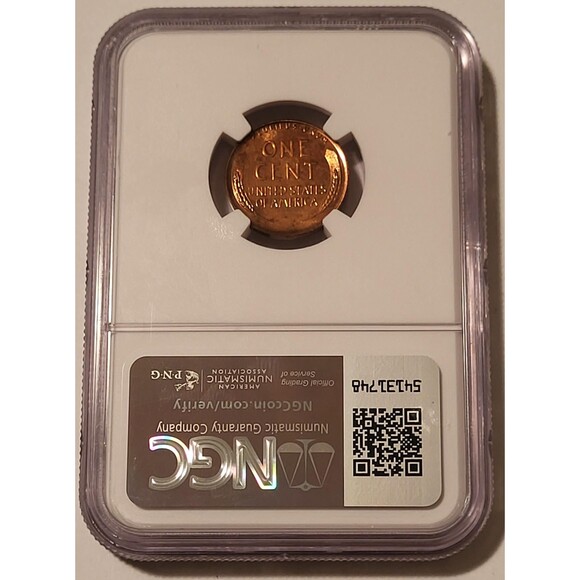 1941 Lincoln Wheat Cent PF65 RB NGC Toning Low Proof Mintage - Picture 2 of 4